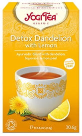Teh Detoks Dandelion Lemon BIO 17x18g YOGI TEA